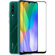 HEPTEKİLETİŞİM Huawei Y6P Ekran Koruyucu Kırılmaya Dayanıklı Cam Koruyucu (Muzy-5d)