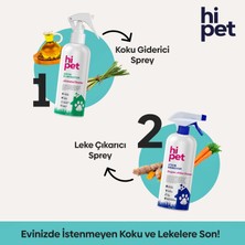 Hipet Kedi Leke Çıkarıcı ve Koku Giderici Sprey Seti