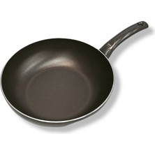 Viyalente Onyx Teflon Wok Tava 24 cm