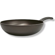 Viyalente Onyx Teflon Wok Tava 24 cm