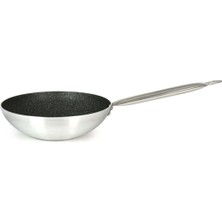 Viyalente Horeca Endüstriyel 24 cm Wok Tava