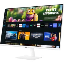 Samsung LS32CM80PUUXUF 32"  60Hz 4ms (Hdmı)  Full Hd Va Pembe Smart Monitör