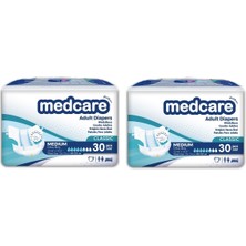 Medcare Yetişkin Hasta Bezi Medium Classic (Orta Boy) M 60 Adet