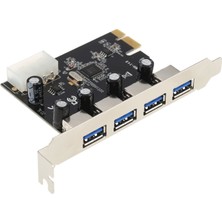 Wozlo 4 Port USB 3.0 Pci Express Pci-E Çoklayıcı Çoğaltıcı Kart