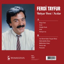 Sembol Plak Ferdi Tayfur - Ihtiyar Dost / Acılar (Plak)