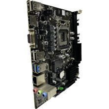 Turbox DTS Teknoloji Turbox B75(H61) Sata,m2 Ddr3 1600MHZ USB 3.0 VGA HDMI Ses G.lan 1155P 2.3.gen Anakart