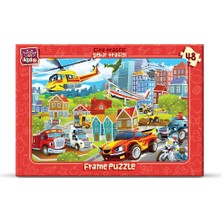 Art Puzzle Art Çocuk Puzzle 48 Parça Şehir Trafiği