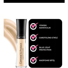 Note Conceal & Protect Likit Concealer Göz Altı Kapatıcısı 05