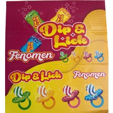 Fenomen Dip & Lick Emzik Şeker 12'li