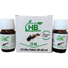 HB Natural Karınca Yumurtası Yağı 2'li Paket 20 ml + 20 ml