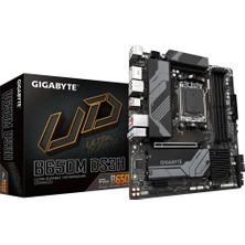 Gigabyte B650M DS3H 6400 MHz (O.C.) DDR5 AM5 mATX Anakart