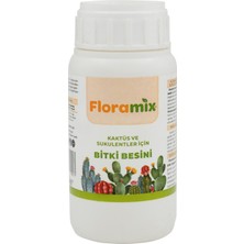 Floramix 3'lü Floramix Bitki Besini 250ML (Çiçekli Bitki, Yeşil Yapraklı, Kaktüs)