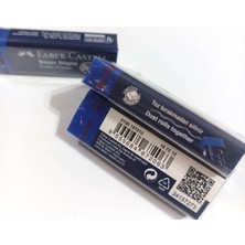 Faber-Castell Mavi Sınav Silgisi Orta Boy Boy (4 Adet)