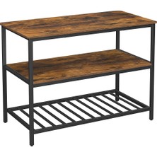 Tolia Home 3 Katlı Metal Ayaklı Mutfak Adası Yemek Bar Masası