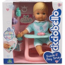 Giochi Preziosi CCBA8000 Cicciobello 24 cm Yumuş Bebek ve Oyun Seti +3 Yaş