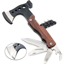 Valkyrie Outdoor Çok Fonksiyonlu Kamp Balta Çekiç Tornavida Seti