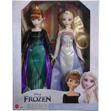 Disney HMK51 Disney Karlar Ükesi Prensesleri Anna ve Elsa - 2li Paket