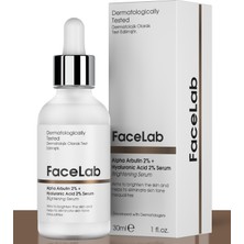 Facelab A.arbutin 2% + Ha 2% Brightening Serum 30 ml