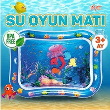 Filli Kutum Bebek Su Oyun Matı Tummy Time Karın Üstü Aktivite Zamanı Ahtapot ve Balıklar