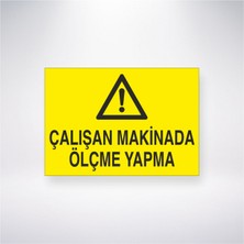 Reysa Tasarım Çalışan Makinada Ölçme Yapma 21X30 cm Yapışkanlı Levha