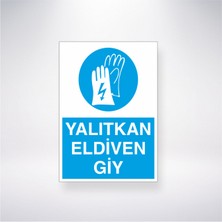 Reysa Tasarım Yalıtkan Eldiven Giy 21X30 cm Yapışkanlı Levha
