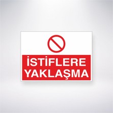 Reysa Tasarım Istiflere Yaklaşma 21X35 Arkası Yapışkanlı Levha 21X30 cm Yapışkanlı Levha