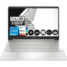 HP 15S-FQ5012NT 6G0C1EA Intel Core i5-1235U 8GB 256GB SSD Freedos 15.6" FHD Taşınabilir  Bilgisayar