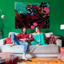 The Lucid Lab Surreal Dragon - Ejderha Duvar Örtüsü