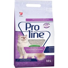 Proline. Proline-Kedi Kumu-Kokusuz + Lavanta Kokulu- 10 Lt  x 2 Adet