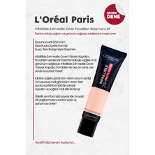 L'Oréal Paris Loreal Paris Infaillible 24H Matte Cover Fondöten Rose Ivory 25