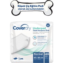 Coverdry Köpek Çiş Eğitim Pedi 60X90 120 Adet