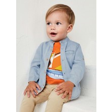 Mayoral Erkek Bebek Gömlek  - Mayoral - Mavi - 18-Ay