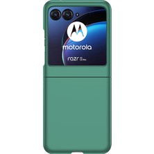 Qichengda For Motorola Razr 40 Ultra Cilt Hissi Cep Telefonu Kılıfları (Yurt Dışından)