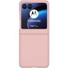 Qichengda For Motorola Razr 40 Ultra Cilt Hissi Cep Telefonu Kılıfları (Yurt Dışından)