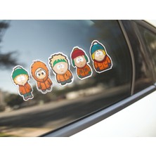 Sticker Master  Sticker Master South Park Motorsiklet, Kask,laptop ve Araç Sticker Çıkartma 20X6 cm