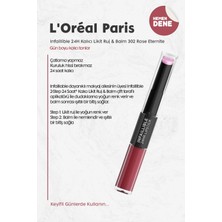 L'Oréal Paris Loreal Paris Infaillible 24H Kalıcı Likit Ruj & Balm 302 Rose Eternite