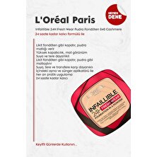L'Oréal Paris Loreal Paris Infaillible 24H Fresh Wear Pudra Fondöten 040 Cashmere