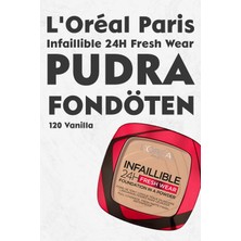 L'Oréal Paris Loreal Paris Infaillible 24H Fresh Wear Pudra Fondöten 120 Vanilla