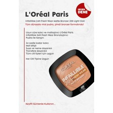 L'Oréal Paris Loreal Paris Infaillible 24H Fresh Wear Matte Bronzer 250 Light Clair