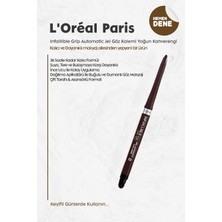 L'Oréal Paris Loreal Paris Infaillible  Automatic Jel Göz Kalemi Yoğun Kahverengi