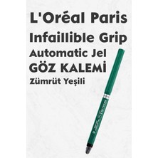 L'Oréal Paris Loreal Paris Infaillible  Automatic Jel Göz Kalemi Zümrüt Yeşili