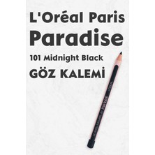 L'Oréal Paris Loreal Paris Paradise Göz Kalemi 101 Midnight Black