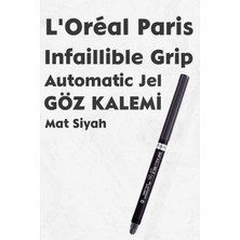 L'Oréal Paris Loreal Paris Infaillible Automatic Jel Göz Kalemi Mat Siyah