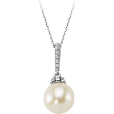 Sirius Pırlanta Pırlanta Taşlı Inci Kolye 0417P0009