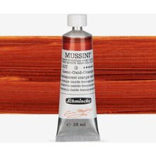 Schmincke  Mussini Yağlı Boya 35ML Translucent Orange Oxide 237 S.3