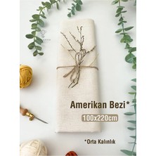 Hobianna Amerikan Bezi - Punch Nakış, Dikiş Kumaşı (100X220CM, Orta Kalınlık)