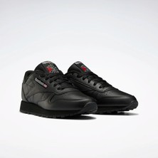 Reebok Classic Leather Kadın Siyah Sneaker