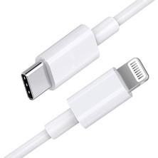 Gerlax Ios 7, 8, X, 11, 11 Pro, 11 Pro Max, 12, 12 Pro, 12 Pro Max, 13, 13 Pro 13 Pro Max, 14, 14 Pro, 14 Pro Max, 14 Plus Uyumlu 1 M 30 Watt Hızlı Usb-C - Lightning Şarj Kablosu