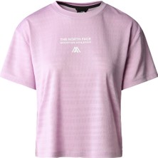The North Face Mountain Athletics Kadın Mor Bisiklet Yaka Tişört