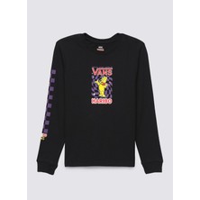 Vans Siyah Erkek Çocuk T-Shirt VN000779BLK1 Harıbo Ls Bff